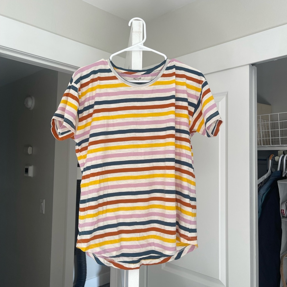 Madewell striped t shirt